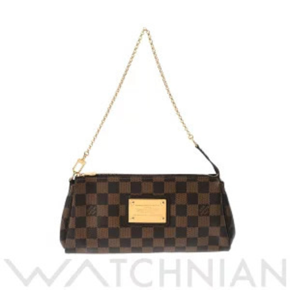 Louis Vuitton Damier Eva Brown Canvas Bag